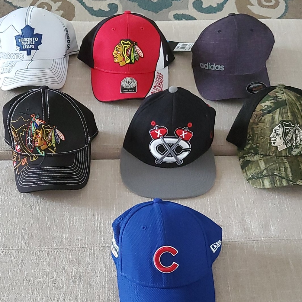 Caps for sale, many are new